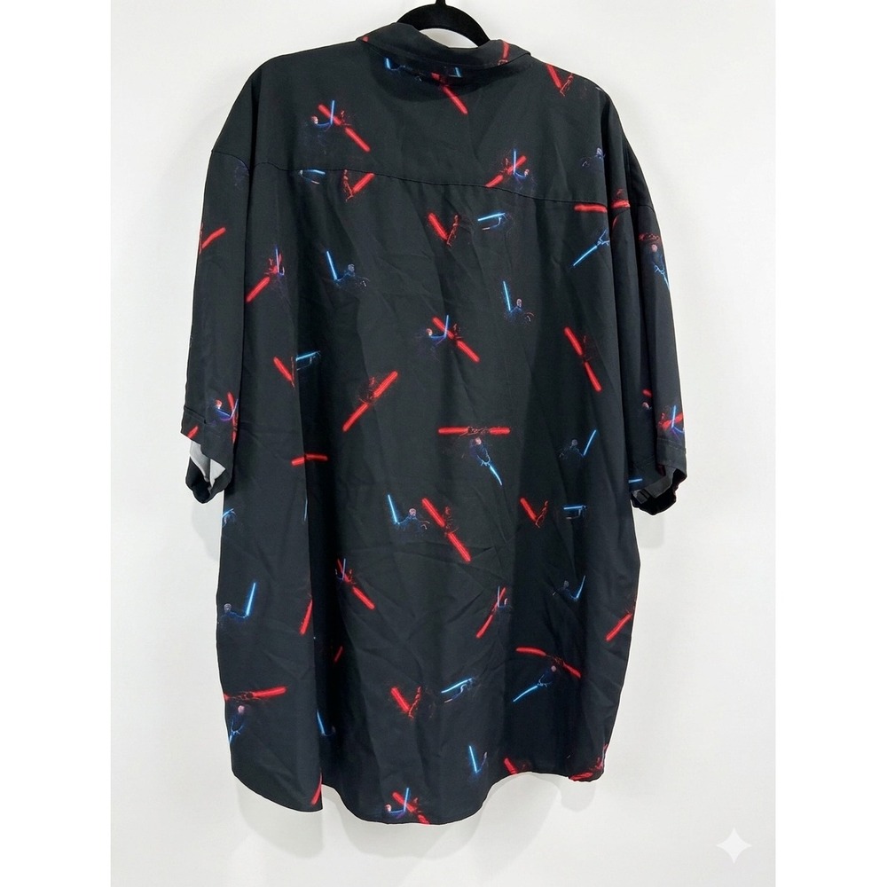 RSVLTS Star Wars Duel of the Fates Lightsaber Kunuflex Shirt Mens 4XL Black - Picture 2 of 7